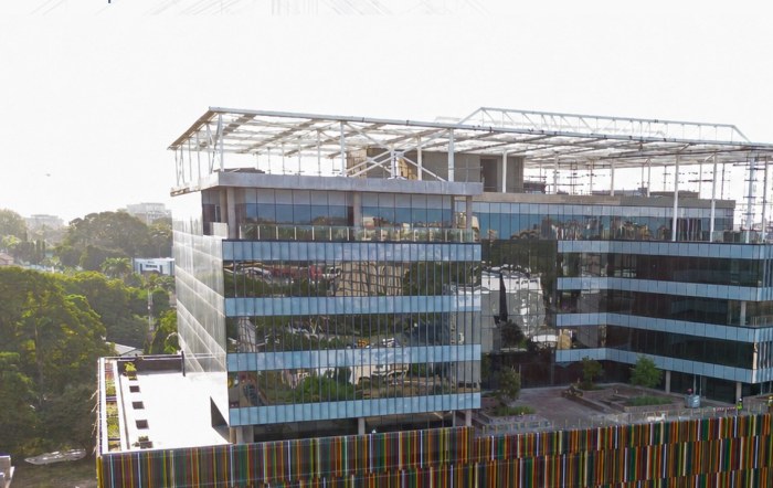 Completed MEP project building